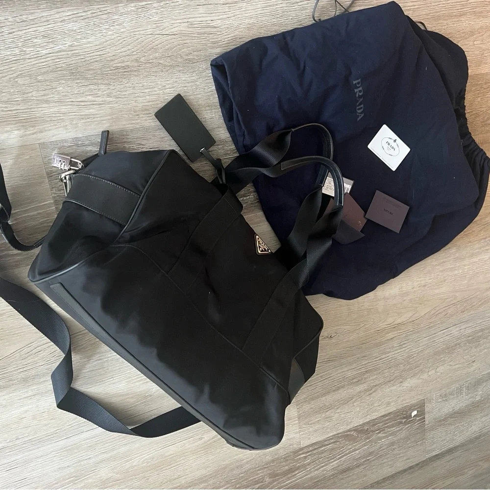NWT Prada Re-Nylon Saffiano Duffel bag